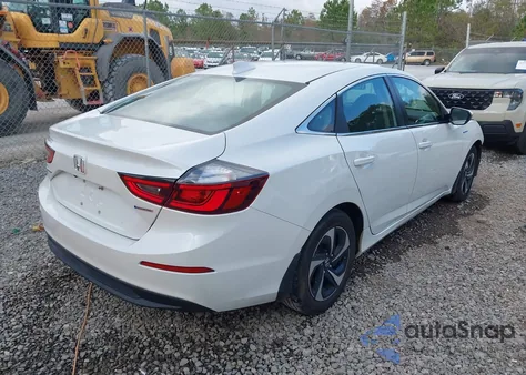 2022 Honda Insight Ex z USA, uszkodzony, nr VIN 19XZE4F5XNE003909